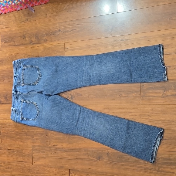 Silver Mid Rise Bootcut Jeans - Picture 3 of 5
